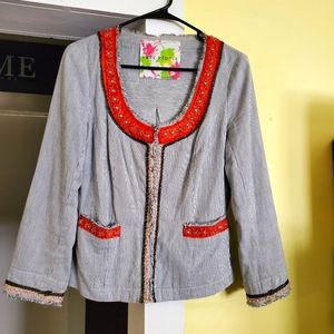 Size 8, Free People jacket